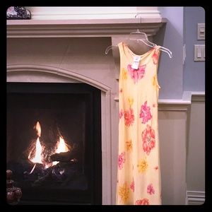 A spring vintage dress